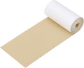 PATIKIL Leather Patches Tape for Furniture, 3.2 x 61 Inch Self Adhesive Vinyl Leather Repair Kit Cover Sheet for Couch, Sofa, Car Seats, Office Chair, Rice Apricot
