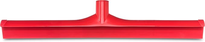 SPARTA 3656705 Plastic Floor Squeegee, Shower Squeegee, Heavy Duty Squeegee With Rubber Blade For Windows, Glass, Shower Doors, Floors, Windshields, 20 Inches, Red, (Pack of 6)
