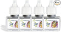 Scent Fill Pineapple & Floral Plug in Air Freshener, 4 Scented Oil Refills