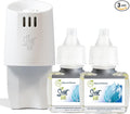 Scent Fill 100% Natural Glacier Plug in Air Freshener, Scented Oil Refills, 2 Refills + Diffuser