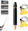 Jet Nozzle Power Washer for Garden Hose, 2026 Upgraded Heavy Duty Adjustable Hose Nozzle, High Pressure Powerful Cleaning Spray Evenly, Hose Nozzle for Home Garden (Type-B)