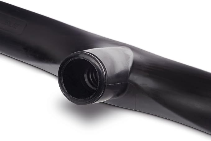 SPARTA 3656703 Plastic Floor Squeegee, Shower Squeegee, Heavy Duty Squeegee With Rubber Blade For Windows, Glass, Shower Doors, Floors, Windshields, 20 Inches, Black