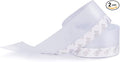TAROSE Weather Stripping, 33 Feet Weather Seal Strip, Adhesive Silicone Tape (Transparent, 25MM) for Door, Shower, Window Draft Stopper