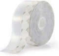 Weather Stripping Door Seal Strip,Door Strip Bottom for Doors Silicone Sealing Sticker Adhesive for Doors and Windows Gaps of Anti-Collision Silicone 5M/16FT (35MM, Transparent)