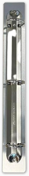 Tarifold Magnetic-Backed 3-Ring Display Supports, 1-Inch D-Ring, 5 Pack | 5 magnetic-backed 3-ring supports, 1-inch D-ring, portrait or landscape, aluminum composite, mounts to metal surfaces