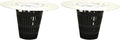 DANCO Hair Catcher for Stand-Alone Shower Drain Cover | 3-inch Shower Drain Openings | Strainer Snare | White (10533) (Pack of 2)