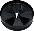 Garbage Disposal Splash Guard 3 3/8" for InSinkErator Evolution Series, Noise Reduction & Easy Install Nitrile Rubber Sink Baffle - Dishwasher Safe Drain Plug for Home Kitchens & Rentals