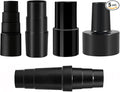 Universal Vacuum Hose Adapter Kit Reducer Attachment Set,Shop Vac Vacuum Hose Adapter 1 1/2 to 1 1/4 inch, 1 3/8 inch to 1 1/4 inch