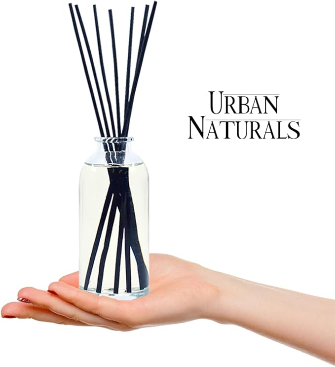 Reed Diffuser Set, Honeysuckle & Jasmine - Bathroom Décor | Hyacinth, Cassis, Neroli & Geranium, Long Lasting Air Freshener for the Bedroom, Bathroom or Office, Made in the USA