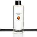 Chloefu LAN Morrocan Amber Scented Oil Diffuser Refill 6.76 fl oz Natural Essential Oil - Best for Home Bathroom Shelf Decor, 0% Alcohol, Unique Blend to Promote Sleep & Relieve Stress
