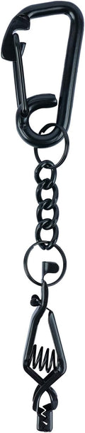 KUNN Metal Glove Clips with Stainless Steel Carabiner Clip, Portable Glove Clips for Work Glove, Glove Holder for Wall Mount