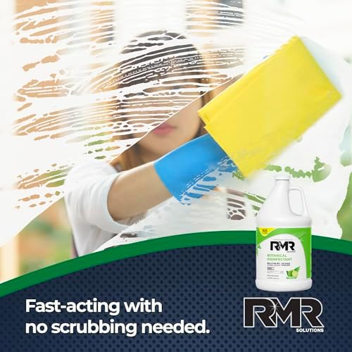 RMR-86 Pro Contractor Grade Mold Stain & Mildew Stain Remover and RMR Botanical Disinfectant Cleaner Mold Remover Bundle