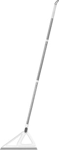 Multifunction Magic Broom, Squeegee Broom for Floor, Rubber Broom, Silicone Broom for Floor Cleaning, Magic Broom Sweeper for Living Room, Kitchen, Bathroom-Easy Dry The Glass (Grey)