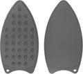 HARFINGTON 2pcs Silicone Iron Rest Pad, Multipurpose Iron Hot Resistant Mat Iron Rest Plate for Ironing Board Hot Heat Resistant Steam Compact Mat, Grey