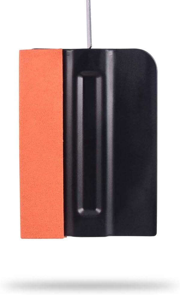 Vinyl Wrap Squeegee 4 Inch Magnet Tint With Micro-Fiber Felt Edge - Car Vinyl Scraper Decal Applicator Tool, Wallpaper Window Film Smoothing Tool, Pack of 3