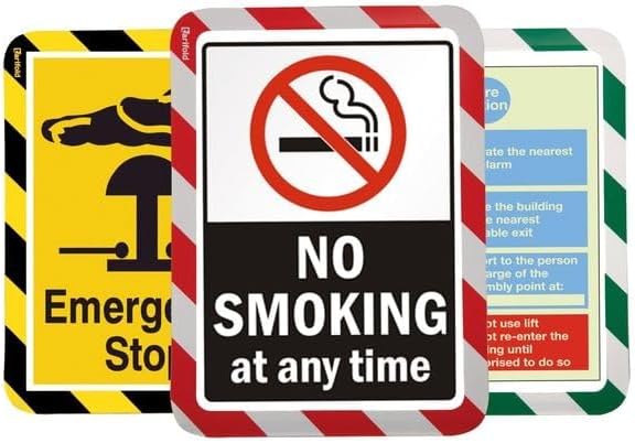 Tarifold Sign Holder,Black; Yellow,10 1/4" H,PK2 P194994-1 Each