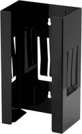 CASOMAN Magnetic Glove Dispenser - 8LBS Capacity, Wall Mount Magnet, Black Dispenser Box