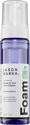 Jason Markk Ready-To-Use Foam, Shoe Cleaner, Sneaker Care, Ideal for Footwear, Safe for Leather, Suede, Nubuck, Cotton, Knits, 7oz