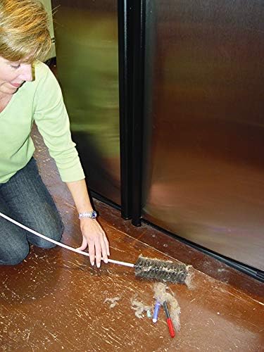 Dryer Vent Duct Cleaning Kit - Gardus RLE208 LintEater Pro Rotary Dryer Vent Cleaner Kit, Removes Lint, Extends Up to 12’, Dryer Duct Cleaning Kit, Forward & Reverse Cleaning, Air Duct Cleaning Tools