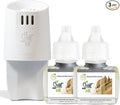 Scent Fill 100% Natural Palo Santo Plug in Air Freshener, Scented Oil Refills, 2 Refills + Diffuser