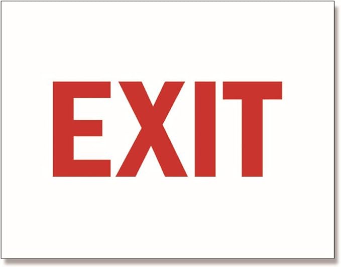 Tarifold Safety Sign Inserts, 6 Messages, Waterproof, 12 Pack | Includes 12 tear-resistant waterproof signs, 2 each of 6 safety messages, for indoor or outdoor display