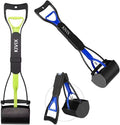 KIVIX 28" Pooper Scooper Pack of 2 Foldable Dog Poop Scoop with Unbreakable Material and Durable Spring - Easy to Use for Grass, Dirt, Gravel