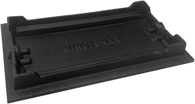 Minuteman International Cast Iron Ash Dump, Black
