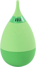VSGO Camera Air Blower for Lens and Sensor Cleaning, Green | One-Way Air Valve; Tumbler Base Keeps Nozzle Raised; Soft Silicone Body; Easy-Squeeze Design; Pocket-Friendly Carry
