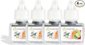 Scent Fill Cucumber Melon Plug in Air Freshener, Scented Oil Refills, 4 Refills