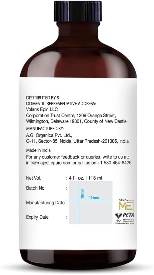 Majestic Pure Eucalyptus Essential Oil for Diffuser - 4 Fl Oz (Pack of 2) | 100% Natural Essentials Oils for home fragrance, diffuser use, massage, DIY candles, DIY soaps, Aromatherapy