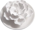 Essential Oil Passive Flower Diffuser -Non-Electric Porcelain Aromatherapy Diffusers for Small Mini Room, Desk Decorative, Bathroom (Hibiscus) | Non-electric ceramic diffuser for desks, bathrooms and small rooms