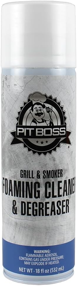 Pit Boss Grill and Smoker Foaming Cleaner Degreaser 18 oz Eco-Friendly and Fast-Acting