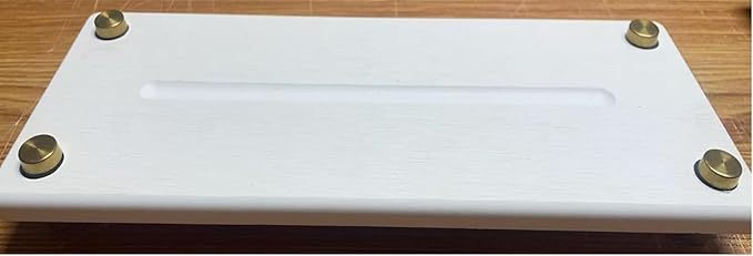 Water Absorbing Stone Sink Caddy Kitchen Sink Organizer Tray, Diatomite Bathroom Counter Tray, Gold Faucet Drying Mat Coaster Soap Dish Rack Riser Dispenser Sponge Holder, White 12.5" x 4.5"
