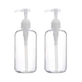 Yebeauty 16 Pack 10oz/300ml Pump Bottle Shampoo Pump Dispenser, Shampoo Bottles with Pump Clear Empty Plastic Refillable Shower Bottle Dispenser Containers with Travel Lock for Soap Cream Lotion Gel