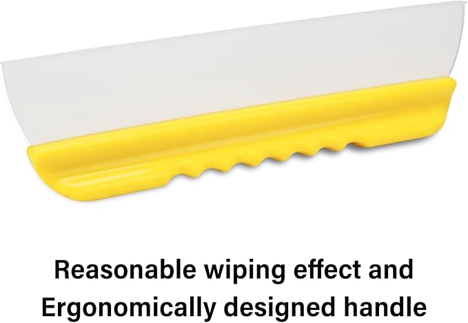 2 Pack 12inch car Squeegee,Silicone Squeegee,car Window Squeegee,Flexible T-Bar Water Blade for Car for Car Or Home Use,Washing,Wiping Glass, Mirror,Shower Doors