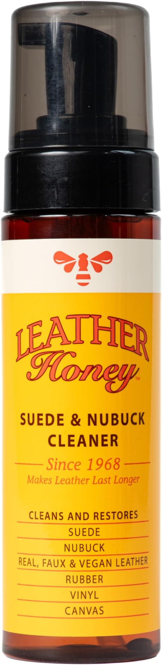 Leather Honey Suede Cleaner – Non-Toxic & Made in USA Since 1968 | Gently deep cleans & restores suede & nubuck shoes, boots, jackets, Uggs, bags & purses. Safe for any color including white.