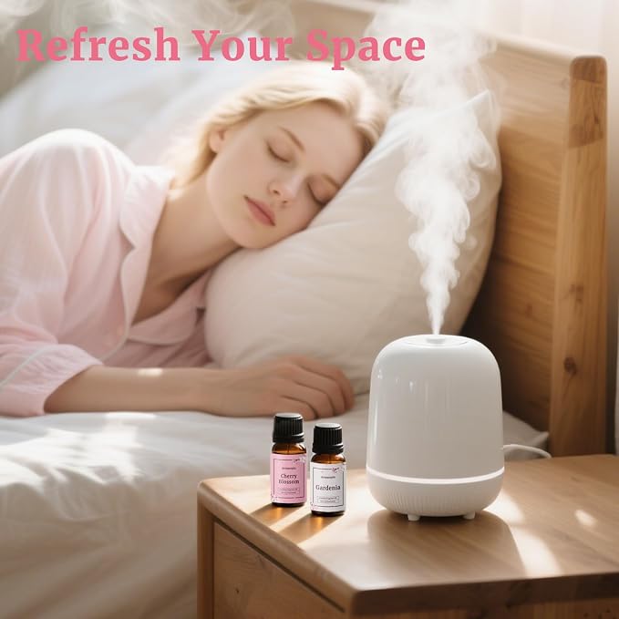 Floral Essential Oils, Fragrance Oils for Candle Soap Making | 10ml* 6 Premium Diffuser Essential Oils, IFRA Certified