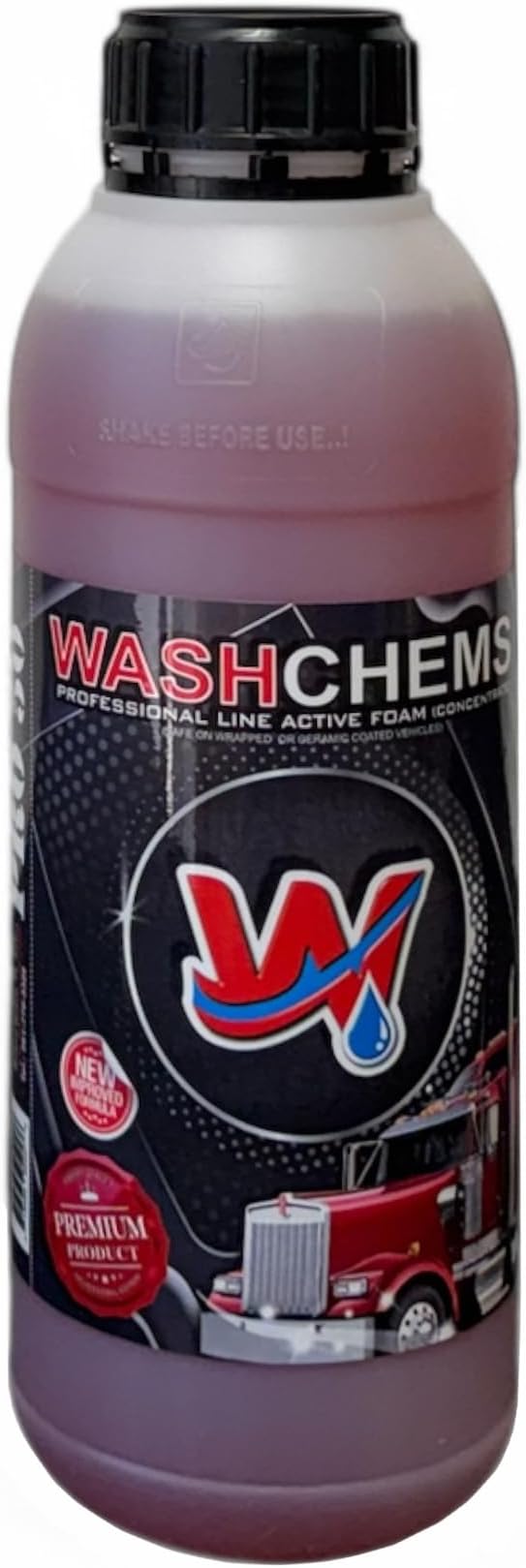 Wash Chems Pro50 Car Wash - Touchless Detergent Soap Auto Cleaner - 32 oz | Pressure Washer Soap Car Wash Equipment, Professional Road Wash Auto Wash for Car Detailing, Biodegradable ATV Cleaner Wash