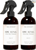 Muse Apothecary Home Ritual Active Odor Eliminator Spray - Furniture Deodorizer Spray & Bathroom Odor Eliminator for Home - Essential Oil Air Freshener - 4oz, Ocean Air