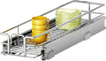Pull Out Cabinet Organizer 7½" W x 21½" D, Heavy Duty Cabinet Pull Out Shelves, Slide Out Drawers Organization for Kitchen Cabinets Bathroom