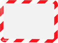 Tarifold Magneto Magnetic Safety Sign Display Pockets, 2-Pack, Red/White, 10in. x 12in., Model# P194943