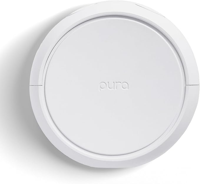 Pura Home, Smart Home Fragrance Diffuser, V5 | Adjustable Smart Home Fragrance Diffuser, Set Schedules and Timers, LED Light, Holds 2 Scent Refills, Refills Sold Separately