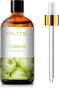 PHATOIL Guava Fragrance Oil for Diffuser Aromatherapy 3.38FL.OZ | Long Lasting Scented Oils For Humidifier, Air Freshener, DIY Soap Candle, Scent Project Making, Aroma Oil for Home Freshening
