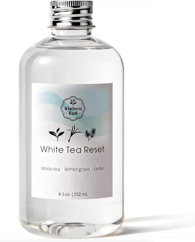White Tea Diffuser Oil Refill, 8.5 Fl Oz | Inspired by Westin,Fragrance Oil for Reed diffusers,Room Sprays,Humidifier,Aroma Diffusers