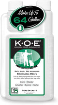 Odorcide, Thornell KOE Kennel Odor Eliminator Concentrate, Great for Cages, Runs, Floors & More, Pet Odor Eliminator for Home & Kennel w/Safe, Non-Enzymatic Formula, 16 oz, White – Not A Spray Bottle