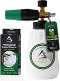 DBR Tech® Foam Cannon for Pressure Washer | Pro Grade, 1.1mm Orifice, 1000-4000 PSI