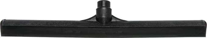 SPARTA 3656703 Plastic Floor Squeegee, Shower Squeegee, Heavy Duty Squeegee With Rubber Blade For Windows, Glass, Shower Doors, Floors, Windshields, 20 Inches, Black