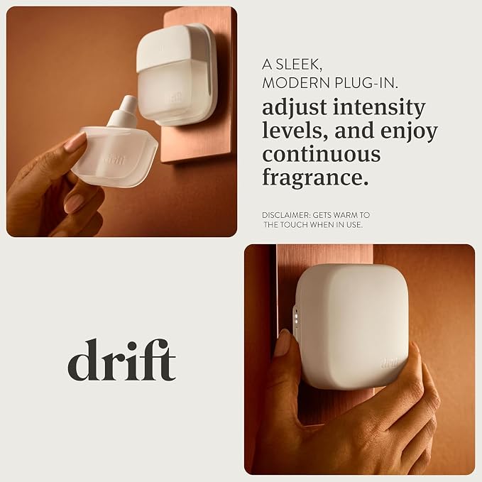 Drift Home Scent Diffuser Refills in Rest & Relax (2 Refills) - Adjustable and Long Lasting Diffuser Aroma - Clean Ingredients, Pet Safe, Device Not Included