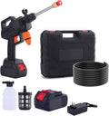 Portable Cordless Pressure Washer with Water Tank - High Pressure Car Washer, 20V Battery-Powered, Wireless Mini Pressure Washer for Cars, Home, Patio, and Outdoor Cleaning