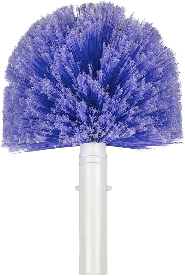 Poolmaster Cobweb Brush, Indoor and Outdoor Spider Web Remover for Ceilings, Corners, Patios and Pool Cages, Fits Standard Pole (Pack of 6)
